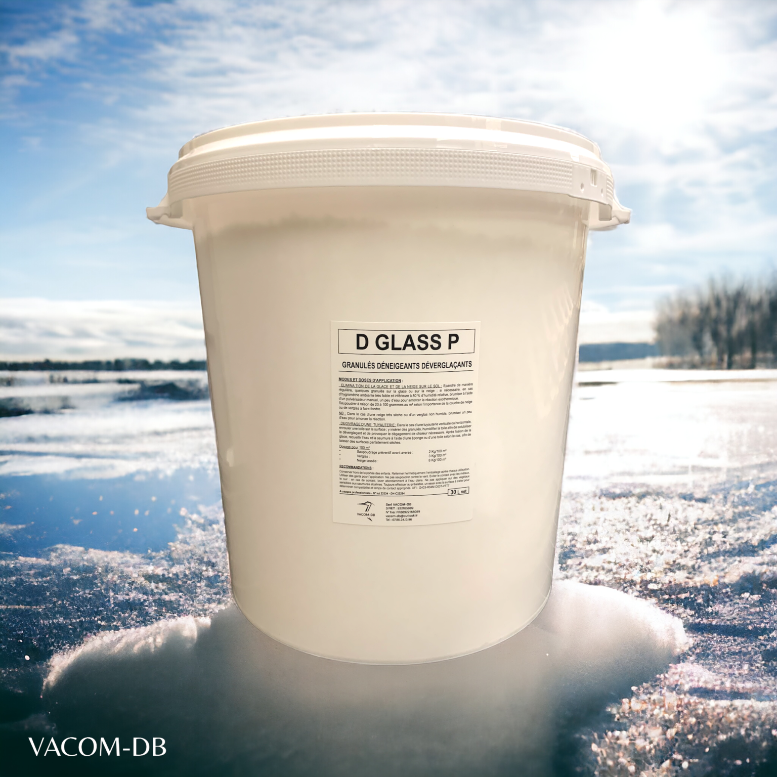 D GLASS P paillettes déneigeantes et déverglaçantes