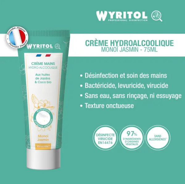 CREME MAINS DES MONOI JASMIN 75 mL