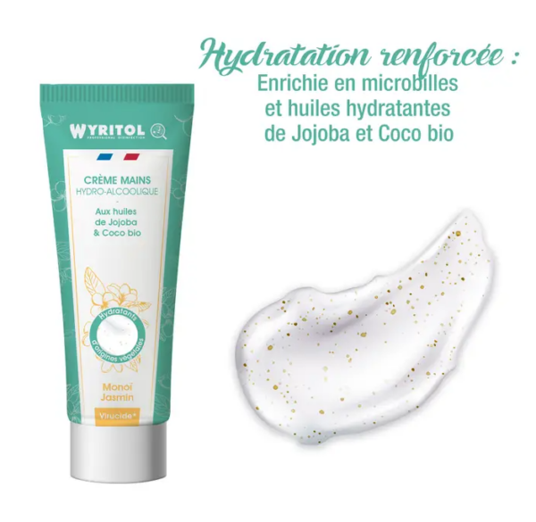 CREME MAINS DES MONOI JASMIN 75 mL