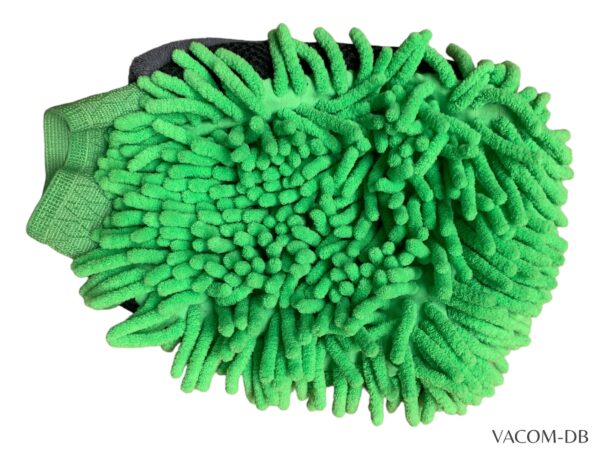 GANTS MICROFIBRE CHENILLE VERT