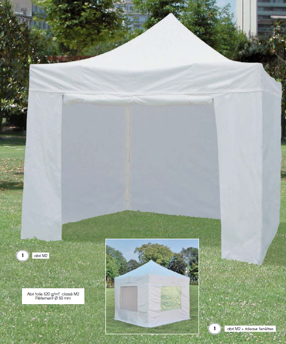 ABRI STRUCTURE 3X3