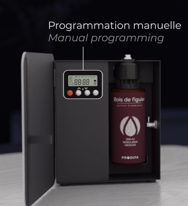 PROGRAMMATION MANUELLE NEBULIBOX MEDIUM